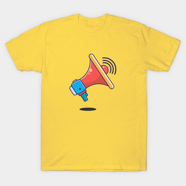 Loudspeaker, megaphone T-Shirt by heisenbergart